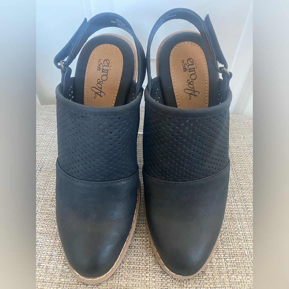 Euro Soft Sabie Dress Mule Style Sandals Size 6, New Without Box, Super Comfy